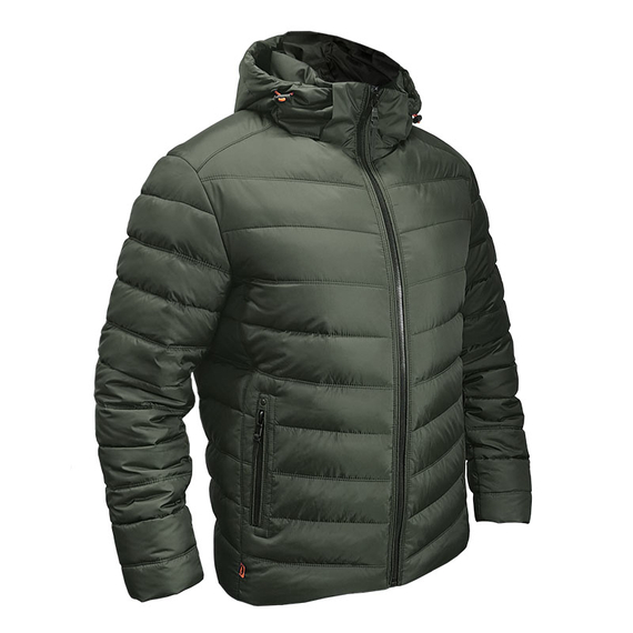 Чоловіча куртка олива з капюшоном Proxima Olive, Розмір: 56-58 (XL), зображення 7