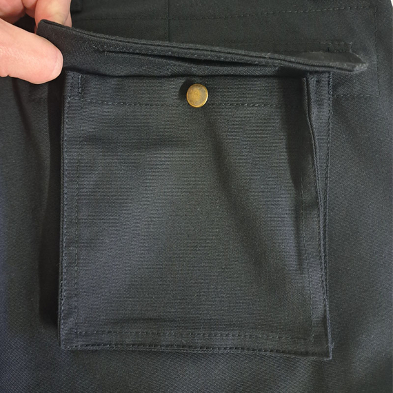 Мужские брюки прямые черные City Pants Gen 2 Black, Размер брюк / рост: 44-46/182, фото 12