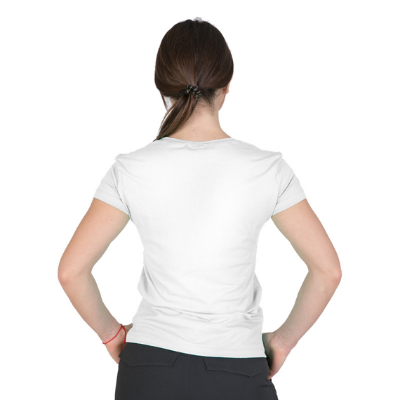 Біла футболка жіноча Jersey Women White, Розмір: 50 (XL), зображення 3