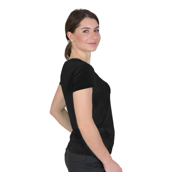 Чорна Футболка Жіноча Jersey Women Black, Розмір: 48 (L), зображення 4