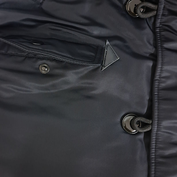 Куртка Аляска чоловіча зимова Slim Fit N-3B Black, Розмір: 56-58 (XL), зображення 24