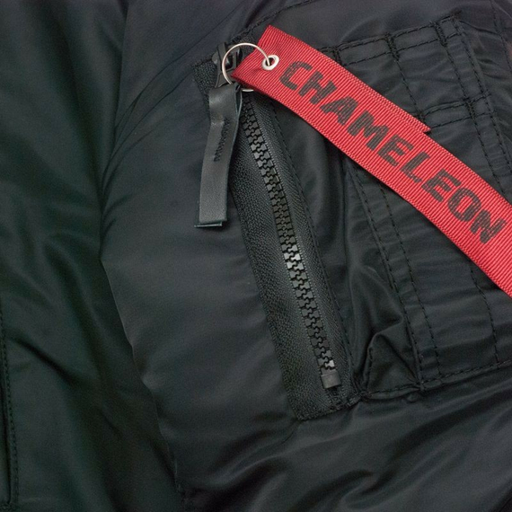 Куртка Аляска чоловіча зимова Slim Fit N-3B Black, Розмір: 56-58 (XL), зображення 14