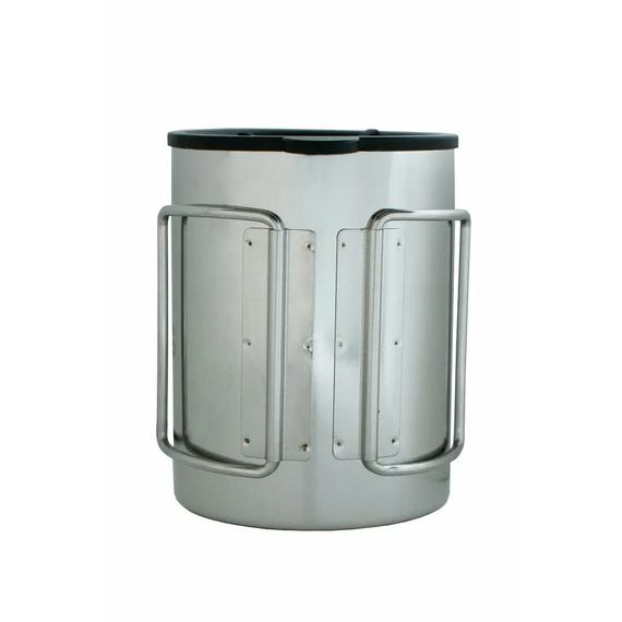 Термокружка Tramp со складными ручками и поилкой 400 мл UTRC-137 металл, фото 2