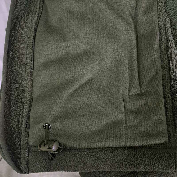 Чоловіча флісова кофта з капюшоном Viking olive, Розмір: 62-60 (XXL), зображення 13