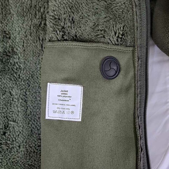 Чоловіча флісова кофта з капюшоном Viking olive, Розмір: 56-58 (XL), зображення 14