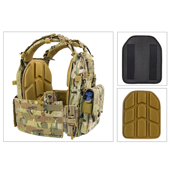 Жилет тактический плитоноска Multicam с тройным подсумком, фото 12