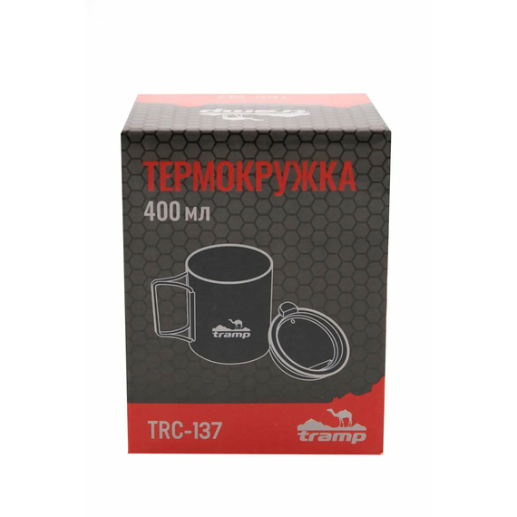 Термогорнятко Tramp зі складаними ручками та поїлкою 400 мл UTRC-137 Olive, зображення 7