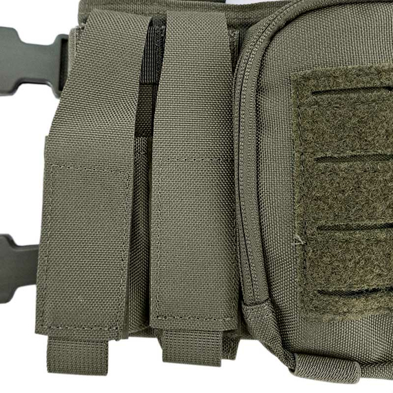 Жилет тактический нагрудный Olive, фото 7