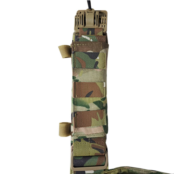 Жилет тактический плитоноска Multicam с тройным подсумком, фото 28