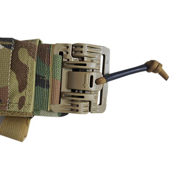 Жилет тактический плитоноска Multicam с тройным подсумком, фото 29