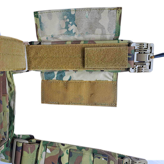 Жилет тактический плитоноска Multicam с тройным подсумком, фото 30