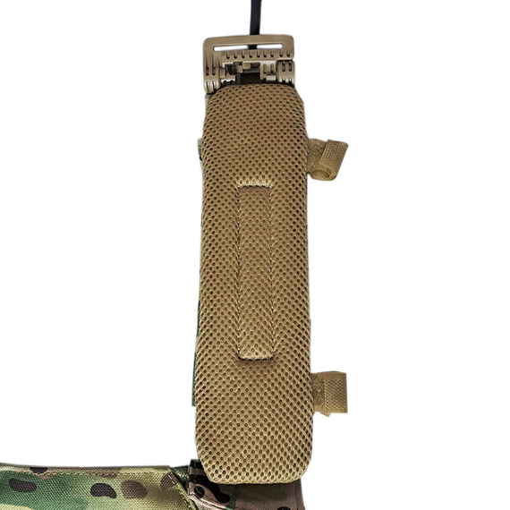 Жилет тактический плитоноска Multicam с тройным подсумком, фото 31