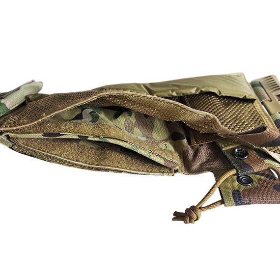 Жилет тактический плитоноска Multicam с тройным подсумком, фото 34