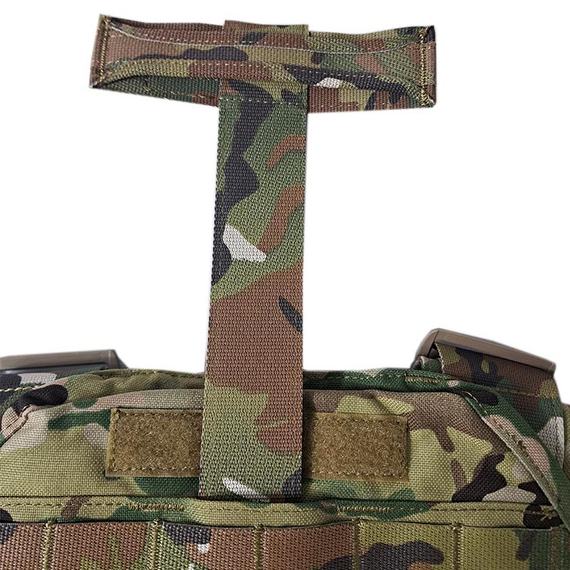 Жилет тактический плитоноска Multicam с тройным подсумком, фото 27