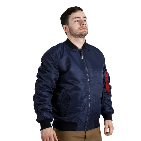 Демісезонна чоловіча темно-синя куртка MA-1 Gen 2 Navy, Розмір: 44-46 (S), зображення 6