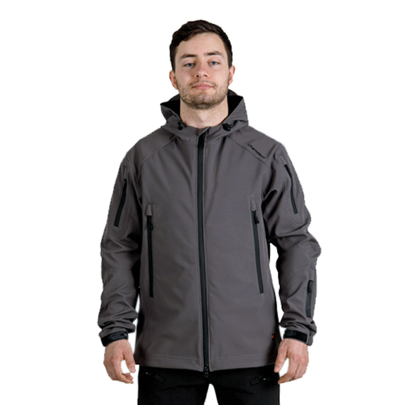 Мужская демисезонная куртка Soft Shell Spartan Gray, Размер: 44-46 (S), фото 3