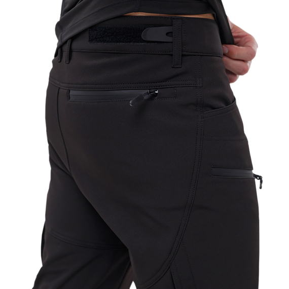 Мужские брюки черные Soft Shell Spartan Black, Размер брюк / рост: 44-46/170, фото 12