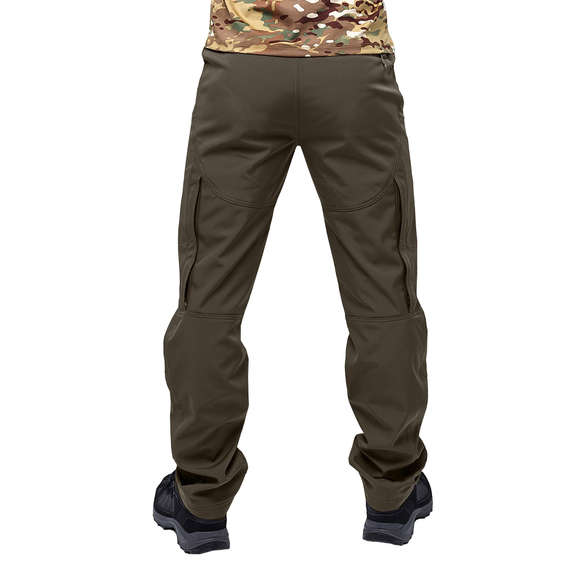 Тактические брюки софтшелл мужские олива Soft Shell Spartan Olive, Размер брюк / рост: 52-54/194, фото 3