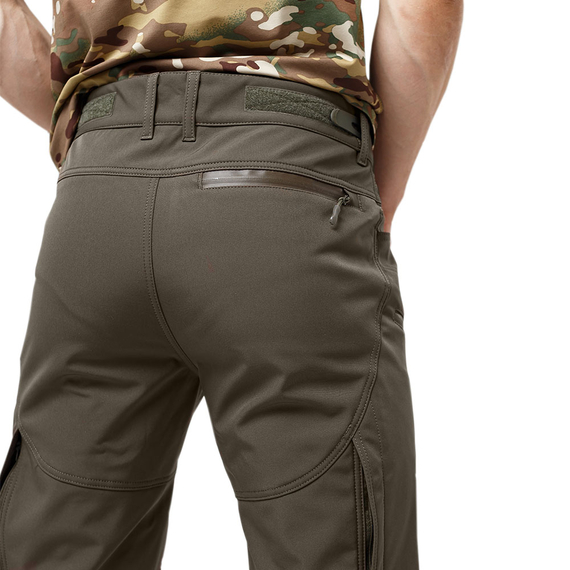 Тактические брюки софтшелл мужские олива Soft Shell Spartan Olive, Размер брюк / рост: 56-58/194, фото 11