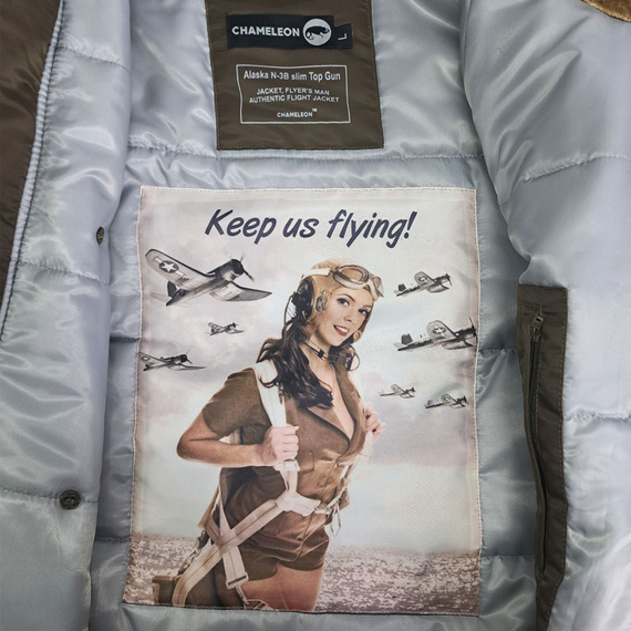 Куртка Аляска зимняя N-3B slim Tundra Top Gun, Размер: 48-50 (M), фото 16