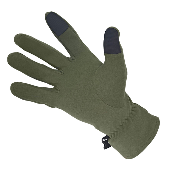 Перчатки флисовые Бистрейч Olive, фото 2
