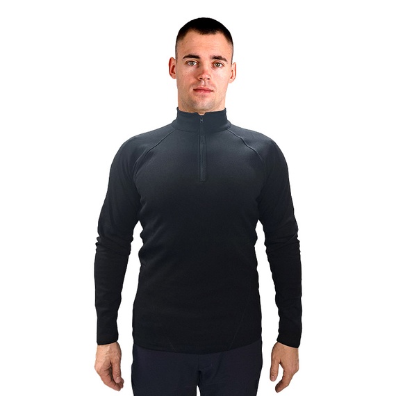 Спортивная кофта мужская черная хлопок Sporter Gen 3 Black, Размер: 44-46 (S), фото 3