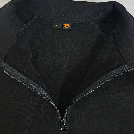 Спортивная кофта мужская черная хлопок Sporter Gen 3 Black, Размер: 44-46 (S), фото 12