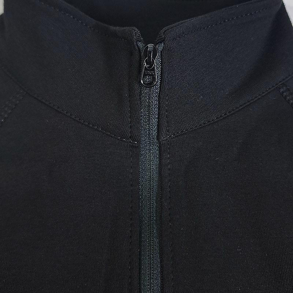 Спортивная кофта мужская черная хлопок Sporter Gen 3 Black, Размер: 44-46 (S), фото 13