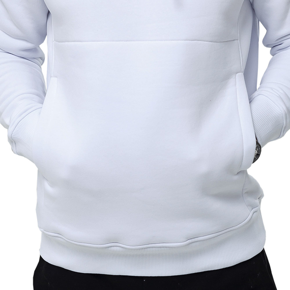 Кофта худи белый мужской с капюшоном Anorak warm Gen2 White, Размер: 52-54 (L), фото 7