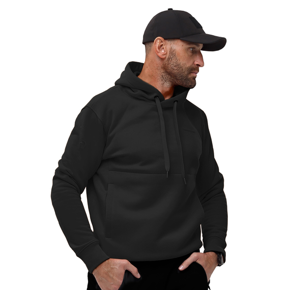 Кофта худи мужская черная Anorak warm Gen2 Black, Размер: 64-66 (ХХХL), фото 4