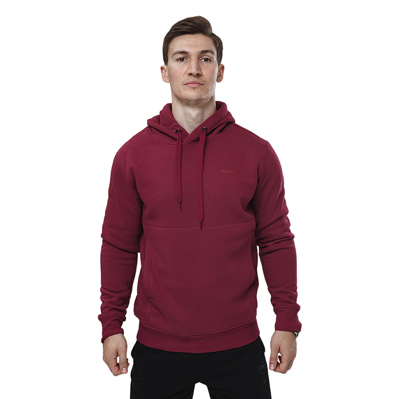 Бордовое худи мужское Anorak warm Gen2 Burgundy, Размер: 44-46 (S), фото 2