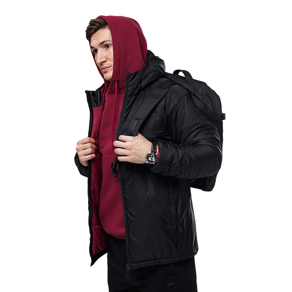 Бордовое худи мужское Anorak warm Gen2 Burgundy, Размер: 44-46 (S), фото 6