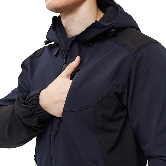 Куртка Soft Shell Predator Navy/Black, Размер: 48-50 (M), фото 10