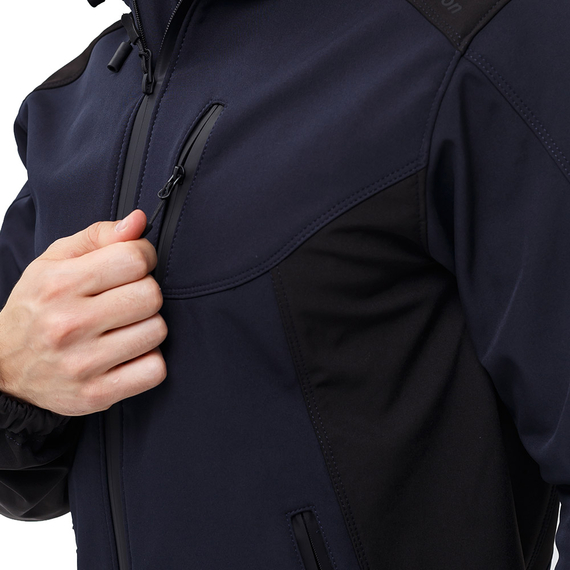 Куртка Soft Shell Predator Navy/Black, Размер: 44-46 (S), фото 11
