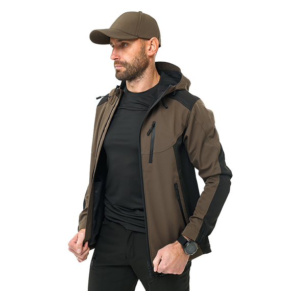 Куртка Soft Shell Predator Olive/Black, Размер: 56-58 (XL), фото 2