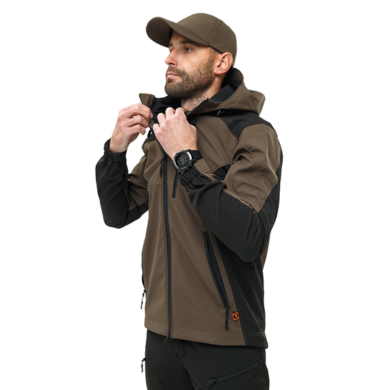 Куртка Soft Shell Predator Olive/Black, Размер: 56-58 (XL), фото 4