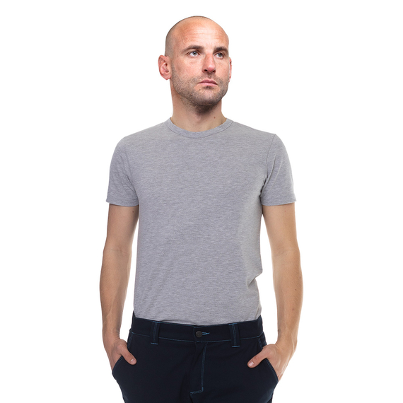 Футболка серая мужская Jersey Light Gray, Размер: 40-42 (XS), фото 2