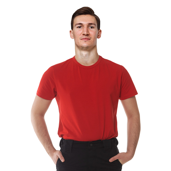 Красная футболка мужская Jersey Red, Размер: 56-58 (XL), фото 2