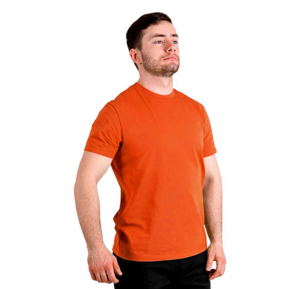Оранжевая футболка мужская Jersey Orange, Размер: 56-58 (XL)