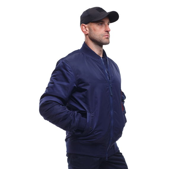 Демісезонна чоловіча темно-синя куртка MA-1 Gen 2 Navy, Розмір: 44-46 (S), зображення 4