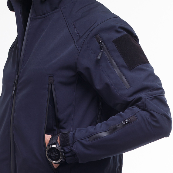 Демісезонна чоловіча куртка Soft Shell Spartan Navy, Розмір: 44-46 (S), зображення 10
