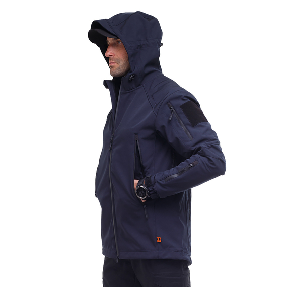 Демісезонна чоловіча куртка Soft Shell Spartan Navy, Розмір: 62-60 (XXL), зображення 6