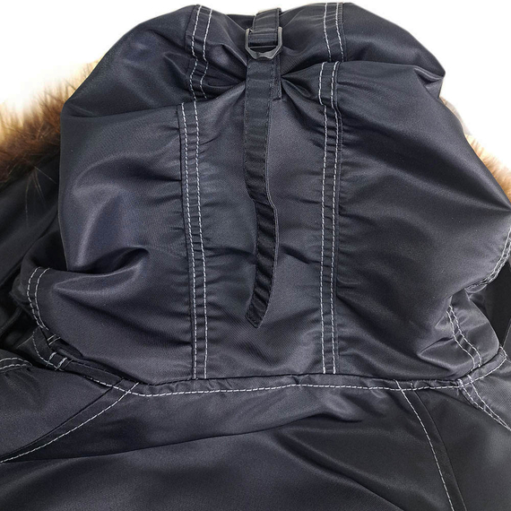 Зимняя куртка Аляска мужская черная N-3B Top Gun Black, Размер: 48-50 (M), фото 16
