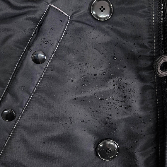 Зимняя куртка Аляска мужская черная N-3B Top Gun Black, Размер: 40-42 (XS), фото 27