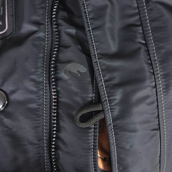 Зимняя куртка Аляска мужская черная N-3B Top Gun Black, Размер: 40-42 (XS), фото 28