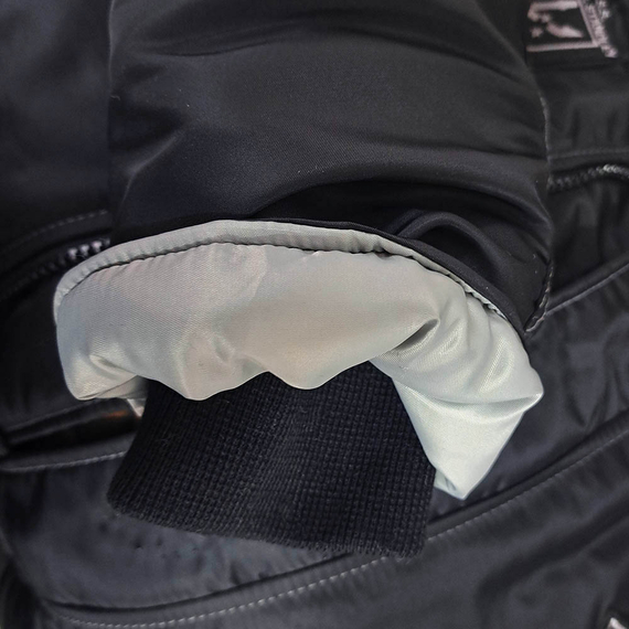 Зимняя куртка Аляска мужская черная N-3B Top Gun Black, Размер: 40-42 (XS), фото 29