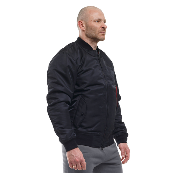 Демисезонная куртка бомбер мужская черная MA-1 Gen 2  Black, Размер: 44-46 (S), фото 7