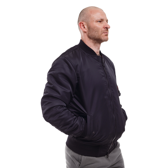 Демисезонная куртка бомбер мужская черная MA-1 Gen 2  Black, Размер: 44-46 (S), фото 8