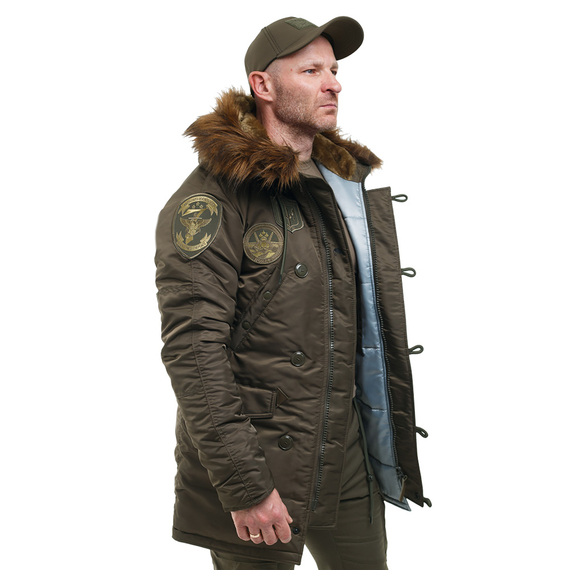 Куртка Аляска зимняя N-3B slim Tundra Top Gun, Размер: 44-46 (S), фото 11