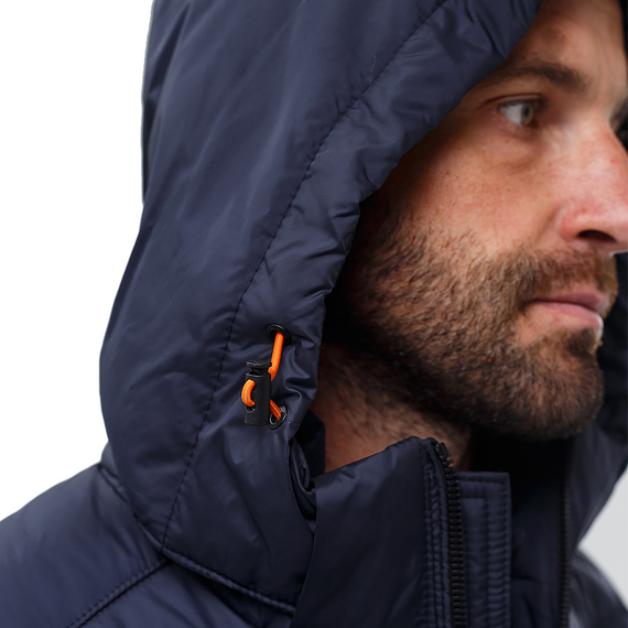 Синяя мужская куртка спортивная с капюшоном Proxima Navy, Размер: 56-58 (XL), фото 11